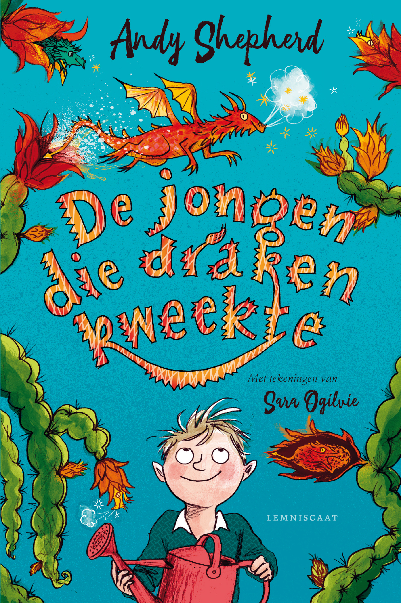 omslag jongen die draken kweekte